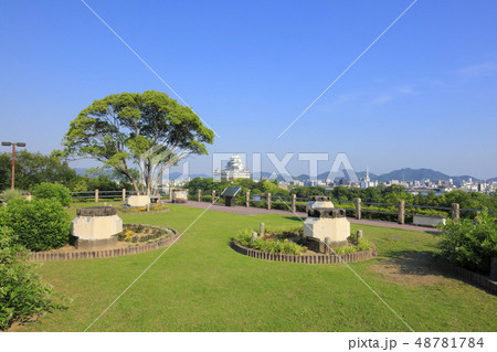 姫路城 北西側( 男山配水池公園から ) 姫路城 北西側( 男山配水池公園から ) 48781784