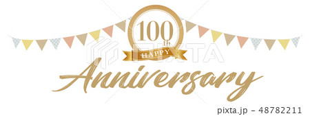 100周年アニバーサリーデコ 48782211