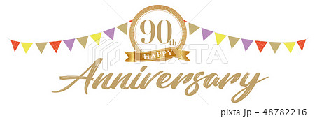 90周年アニバーサリーデコ 48782216