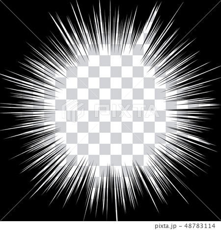 Comic book action lines. Speed lines Manga frame 48783114