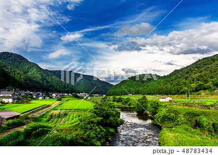 田園風景 田舎の景色 48783434