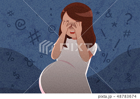 pregnant woman feel depress 48783674