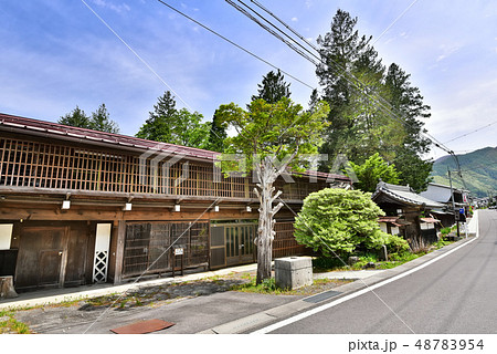 中山道　和田宿の町並み 48783954