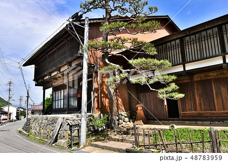 中山道　和田宿の町並み 48783959