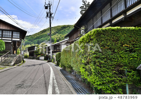中山道 和田宿の町並み 中山道 和田宿の町並み 48783969