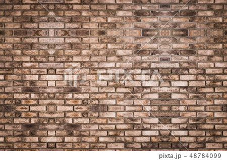 Background of brick wall with old texture pattern. 48784099