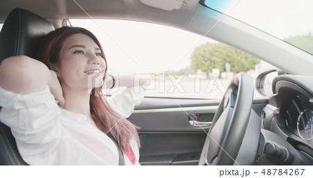 Smart self driving car concept 48784267