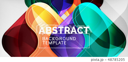 Techno lines, hi-tech futuristic abstract background template with arrow shapes Techno lines, hi-tech futuristic abstract background template with arrow shapes 48785205