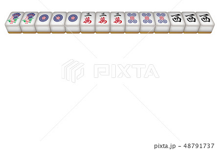 麻雀牌立体対々和 48791737