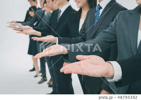 Japanese office workers Japanese office workers 48793392