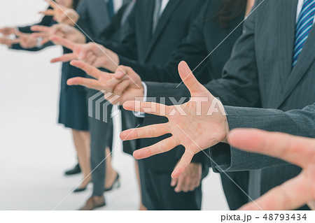 Japanese office workers 48793434