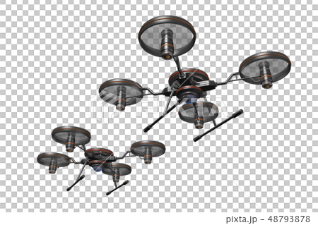 無人機透明材料(帶攝像頭:編隊飛行) 無人機透明材料(帶攝像頭:編隊飛行) 48793878