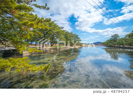 津田の松原(香川県、海水浴場) 津田の松原(香川県、海水浴場) 48794257
