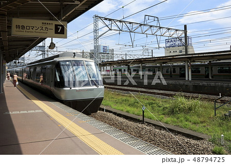 小田急　箱根湯本駅　ロマンスカー 48794725