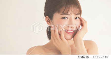 女性　ビューティーイメージ 48799230