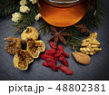 Honey and dried fruits 48802381