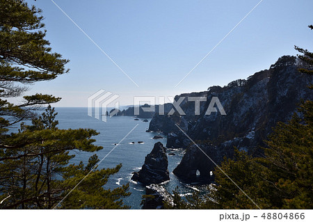 冬の北山崎 48804866