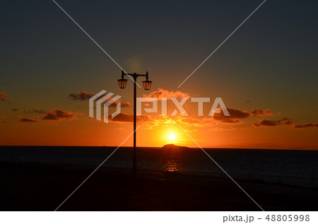 北海道の夕焼け 北海道の夕焼け 48805998