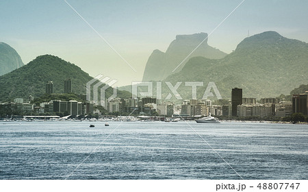 City Coastline And Buildings, Rio De Janeiro 48807747