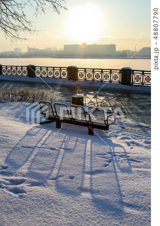 View of Riga in winter season. 48807790