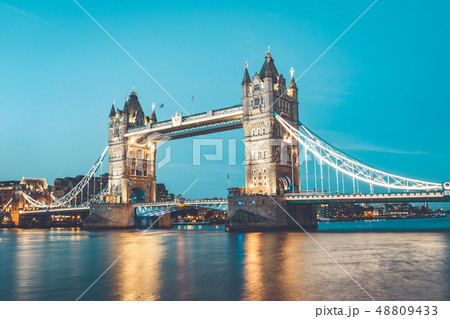 The Tower Bridge in London 48809433