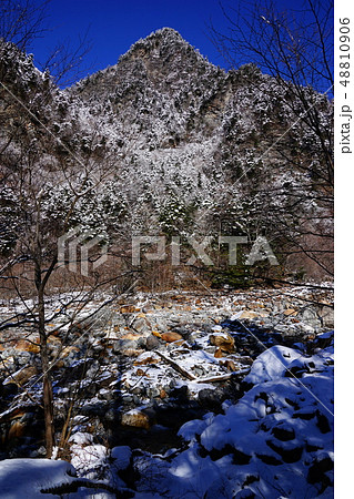 戸台河原からの鋸岳 48810906