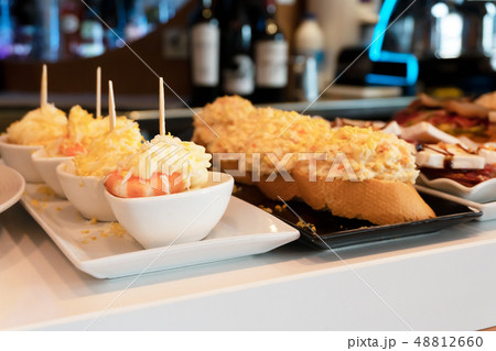 Pinchos, trditional spanish snacs 48812660