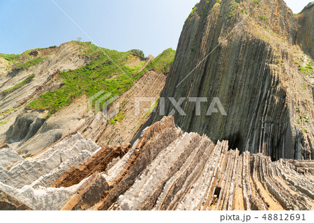 Zumaia coast, Pais Vasco Spain 48812691