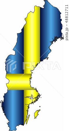 Shiny map of the Sweden 48812711
