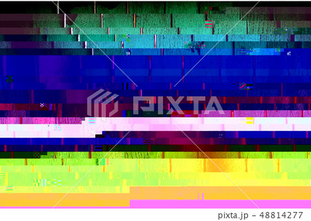 Glitched Abstract Background 48814277