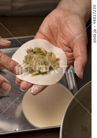 【手作り餃子】 48817230