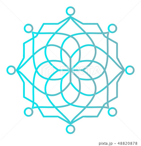 Spa logo with an abstract flower 48820878