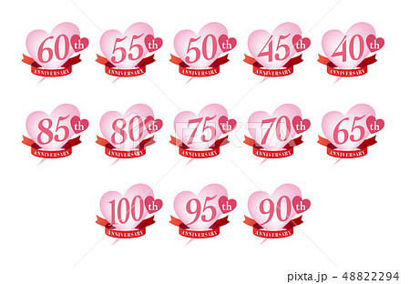 アニバーサリーマーク ハート アニバーサリーマーク ハート 48822294