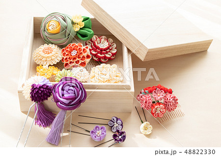 つまみ細工の和装小物 つまみ細工の和装小物 48822330