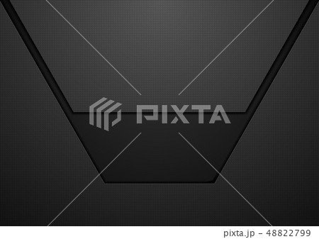 Abstract black concept technology background 48822799