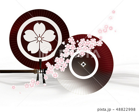 桜と唐傘 桜と唐傘 48822998
