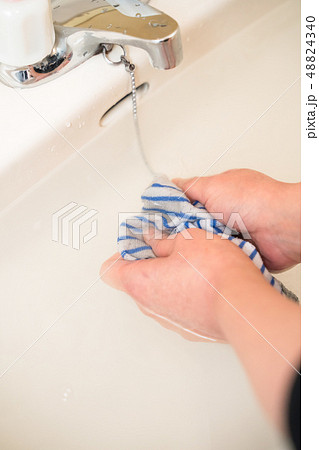 洗濯  靴下 48824340