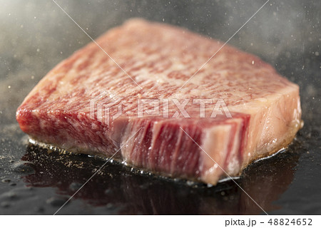 鉄板焼き サーロインステーキ 48824652