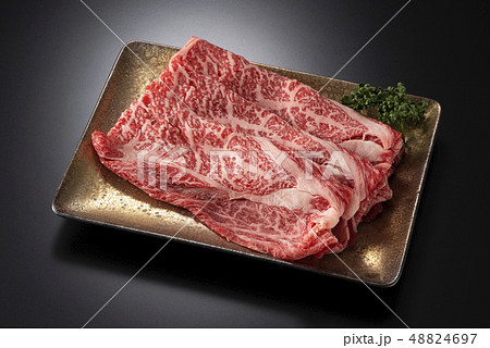 薄切り牛肩ロース 薄切り牛肩ロース 48824697