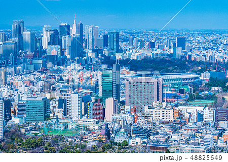 東京都市風景　代々木・新宿 48825649