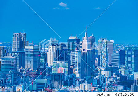 東京都市風景　代々木・新宿 48825650