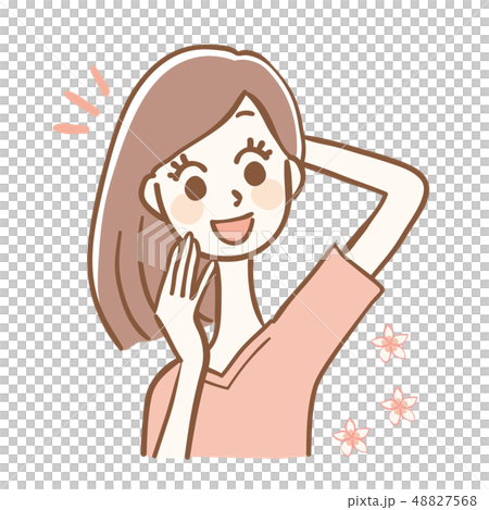腋下花香味女性 腋下花香味女性 48827568