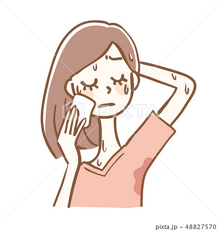 多汗症 汗染み 女性 多汗症 汗染み 女性 48827570