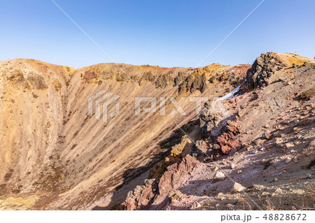 福島県福島市　浄土平噴火口 48828672