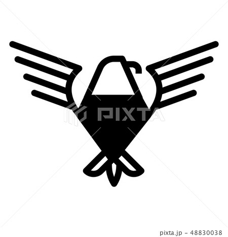 USA eagle Solid illustration 48830038