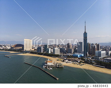 福岡タワー　ドローン 48830443