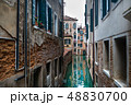 Scenic view on canal in center of Venice, Italy 48830700