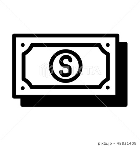 Dollar Solid illustration 48831409