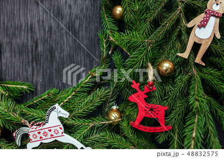 Christmas toys. Christmas background Christmas toys. Christmas background 48832575