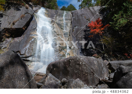長野県 / 南木曽 / 観光地 / 田立の滝 / 川 / 滝のイメージ 48834362